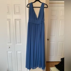 Love By Design Athen Plunging V-Neck Maxi Dress